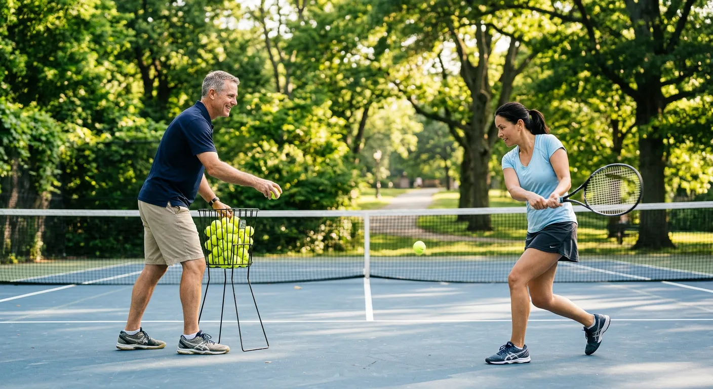 Coach James training on court (3)