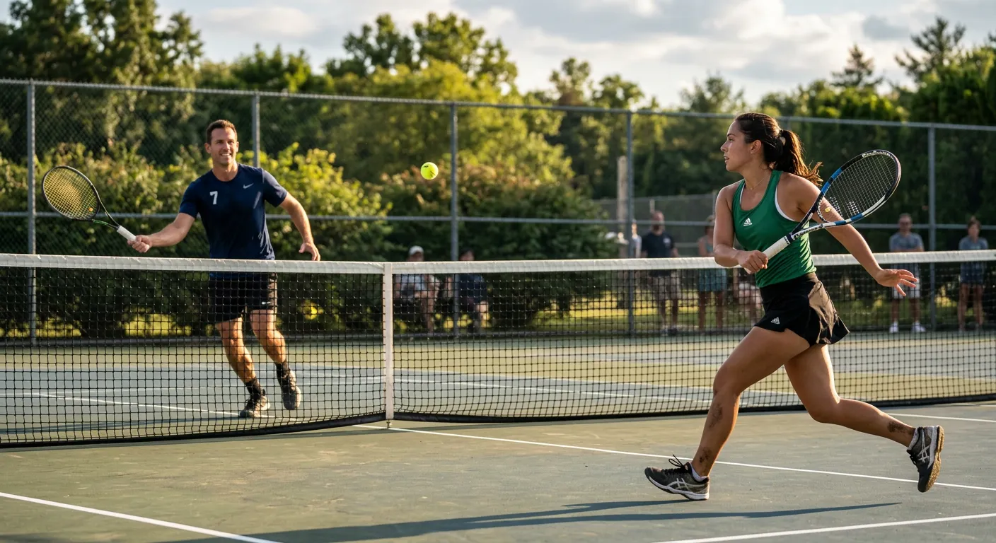 Coach Maya training on court (1)